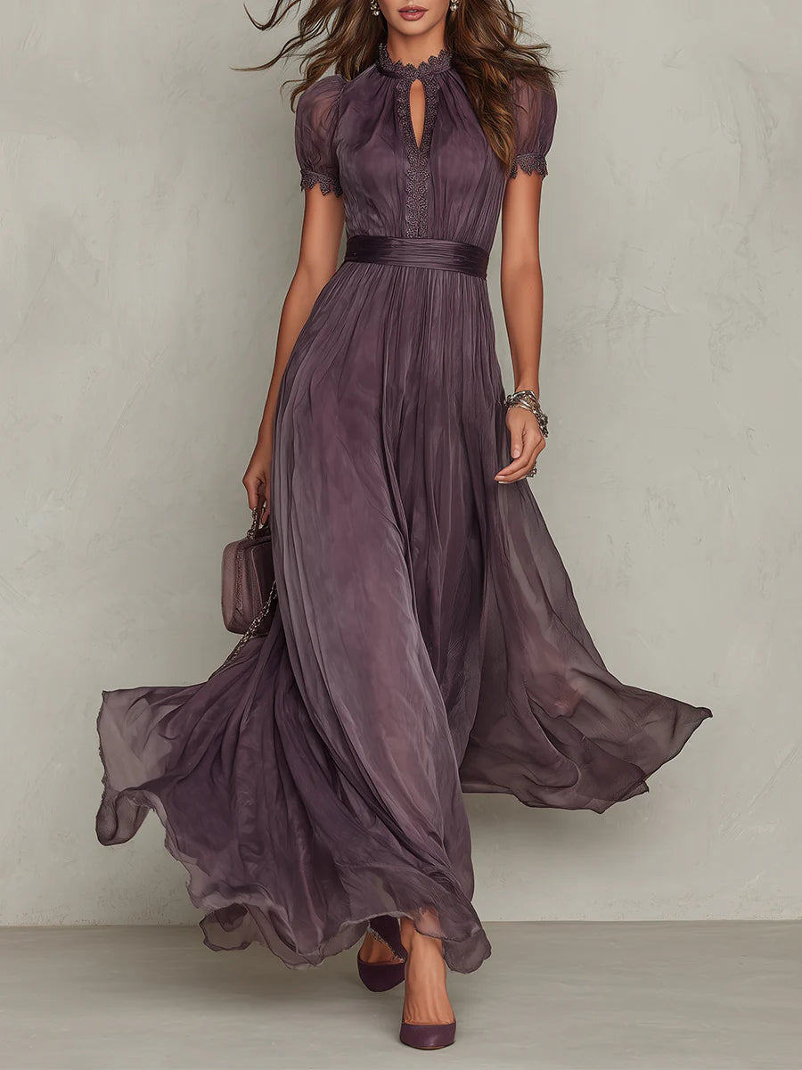 sauline maxi dress princess look The Nines - Women's while the sleeveless design Color:color4