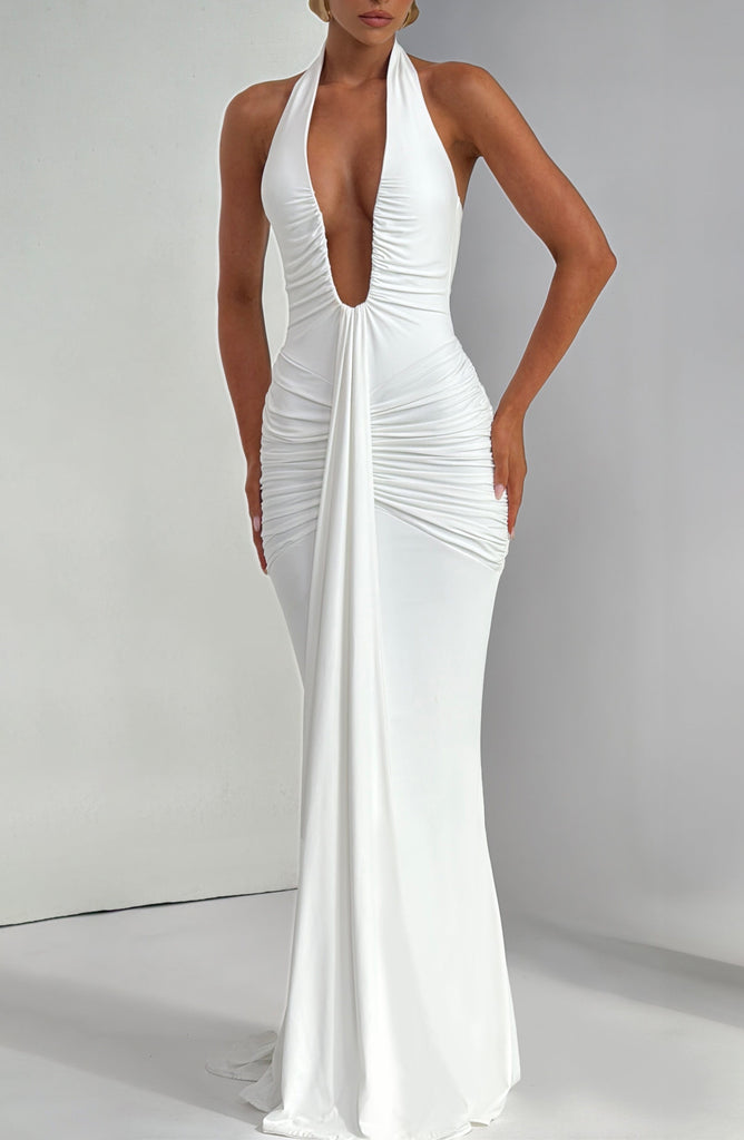 rosetta maxi dress shoulder or wrapped around Size:X-LG Product_type|Midi/Short Dress mens luxury dress shirt